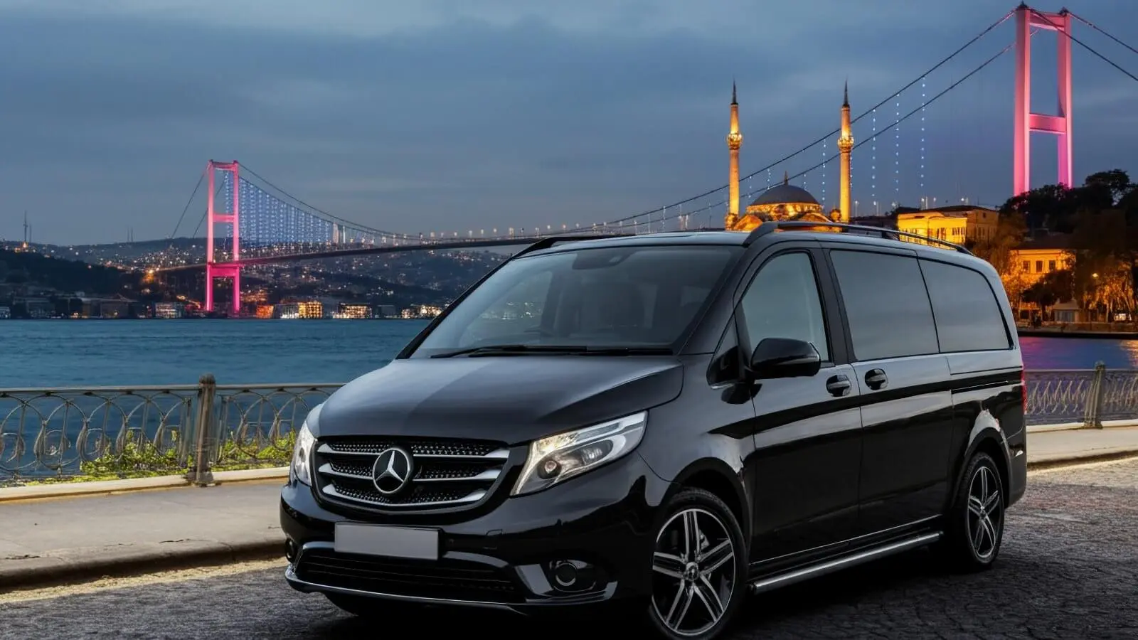 Mercedes Vito VIP transfer vehicle in Istanbul